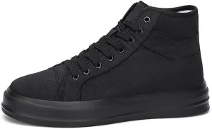 Unisex-Adult High Top Canvas Sneakers Classic Casual Walking Shoes Lovers Shoes