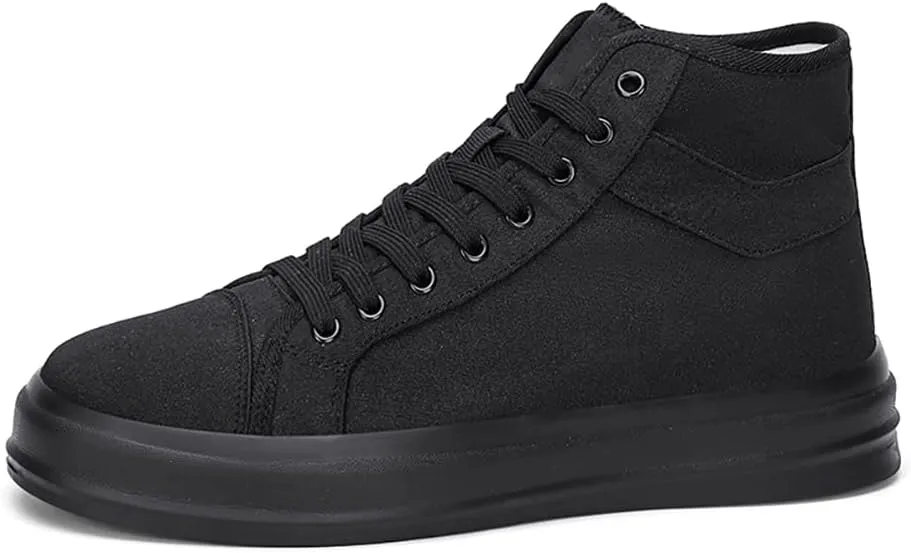 Unisex-Adult High Top Canvas Sneakers Classic Casual Walking Shoes Lovers Shoes
