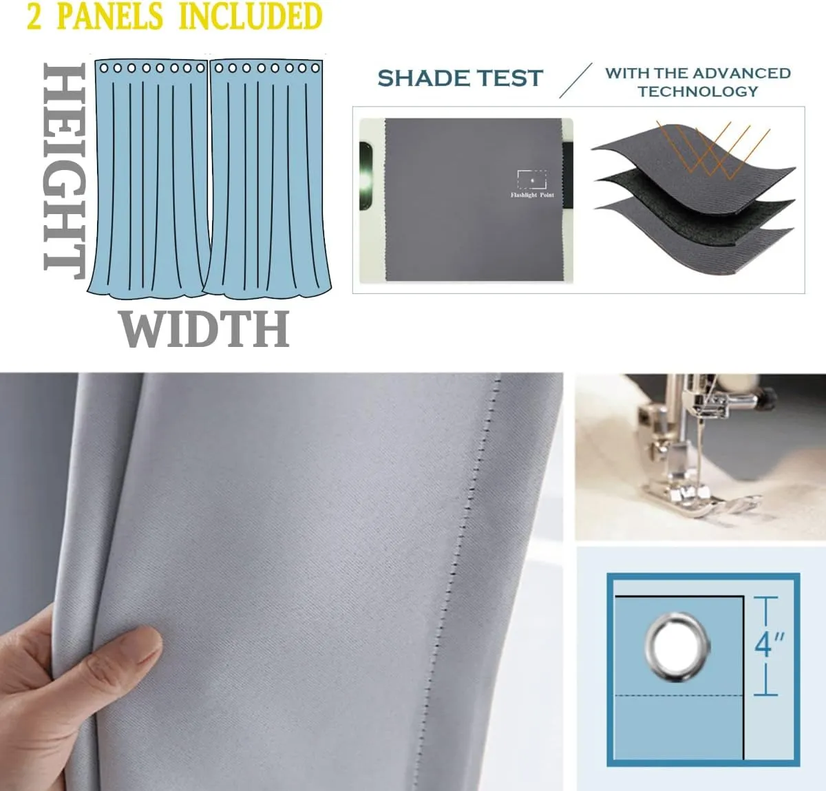Universe Sound Proof Room Divider,Planet Slide Door Curtain Cortinas para Separar Cuartos 63in Width by 80in Height
