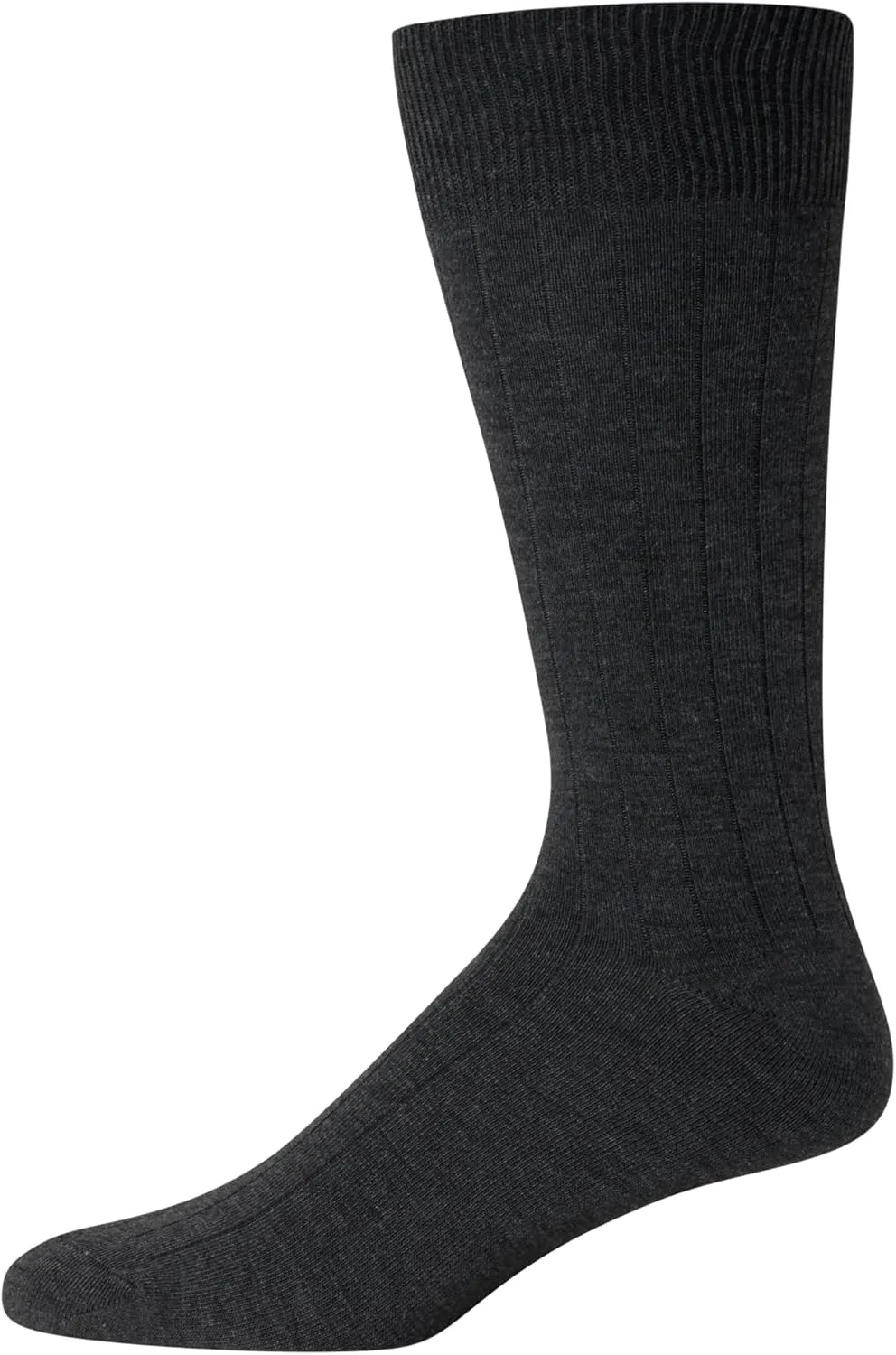 Van Heusen Mens Dress Socks - 7 Pack Soft Stretch Moisturing Wicking Work Crew Socks for Men (Sizes: 6-12.5)