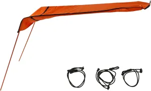 VGEBY Kayak Sun Shade Canopy, Waterproof Oxford Outdoor Yacht Sun for Boat Canoe (Orange)