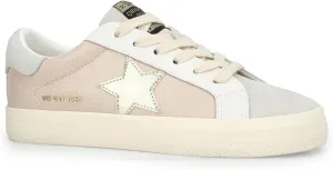 VINTAGE HAVANA Women's Flair 30 Sneaker (Taupe Cracked Leather, 9)