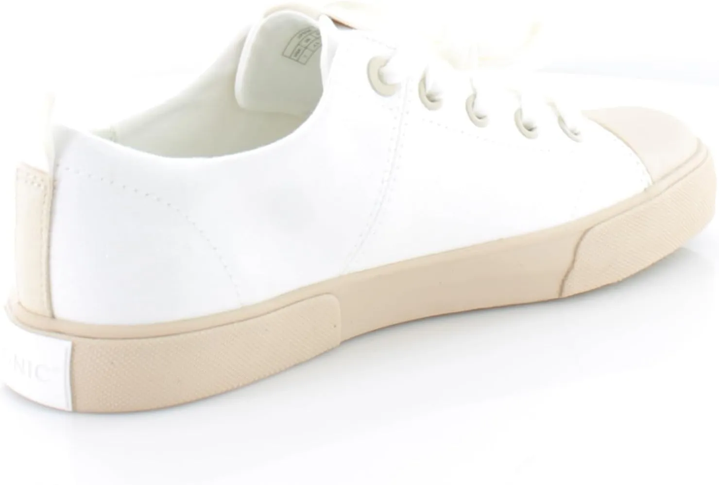Vionic Women's Carefree Upside Washable Lace Up Sneakers- Canvas Washable Sustainable Sneakers with Orthotic Insole Arch Support, Medium Fit Women's Sneakers, Sizes 5-11