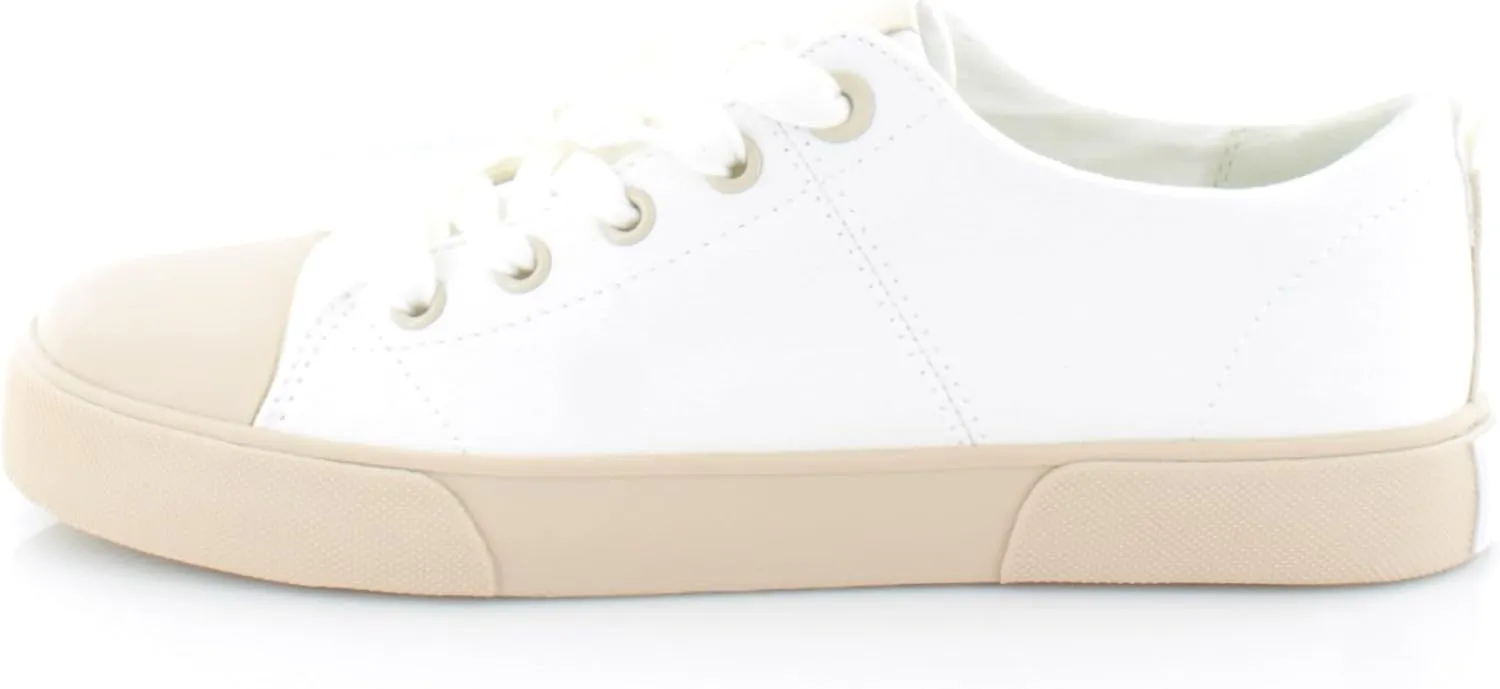 Vionic Women's Carefree Upside Washable Lace Up Sneakers- Canvas Washable Sustainable Sneakers with Orthotic Insole Arch Support, Medium Fit Women's Sneakers, Sizes 5-11
