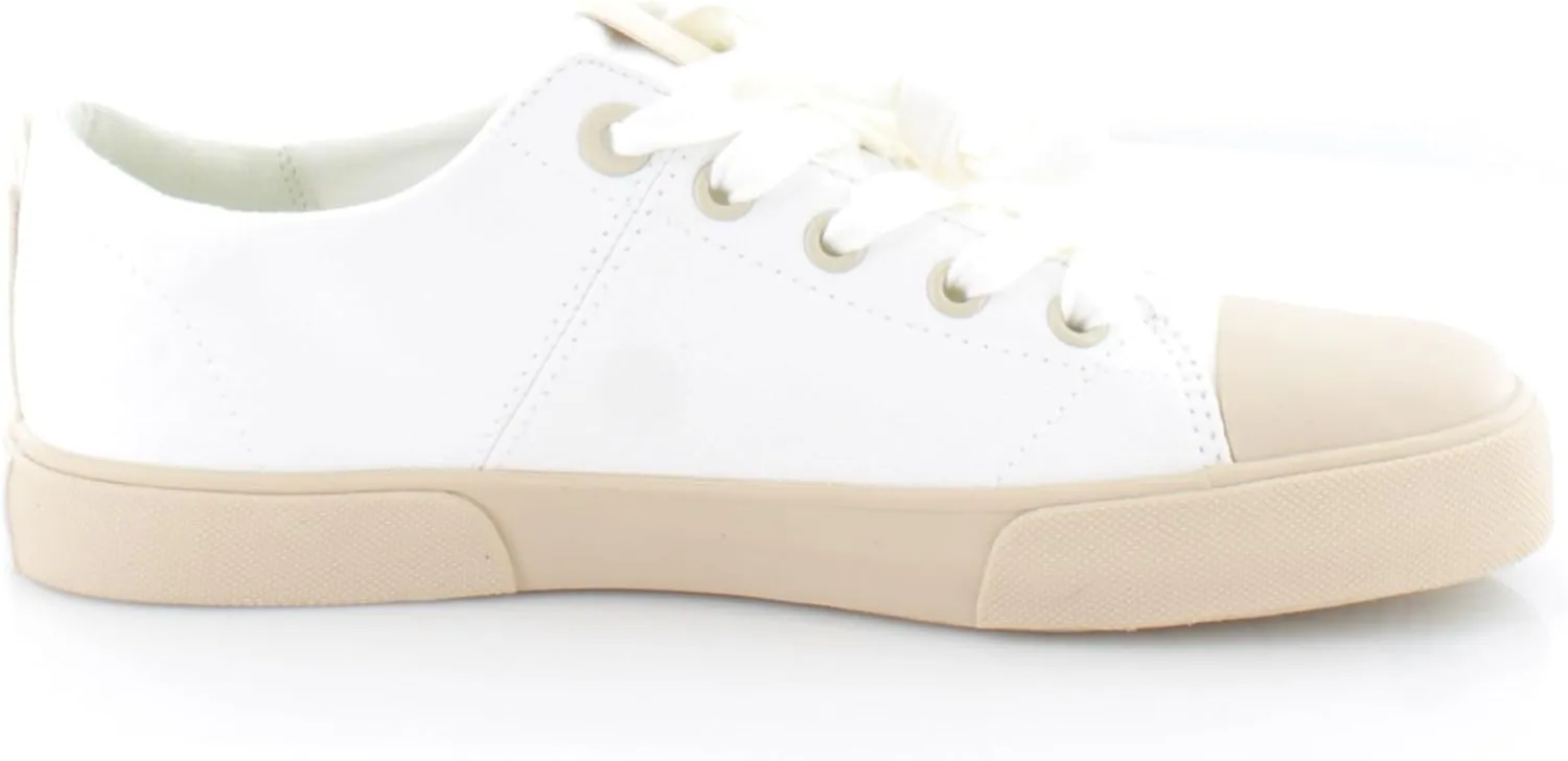 Vionic Women's Carefree Upside Washable Lace Up Sneakers- Canvas Washable Sustainable Sneakers with Orthotic Insole Arch Support, Medium Fit Women's Sneakers, Sizes 5-11