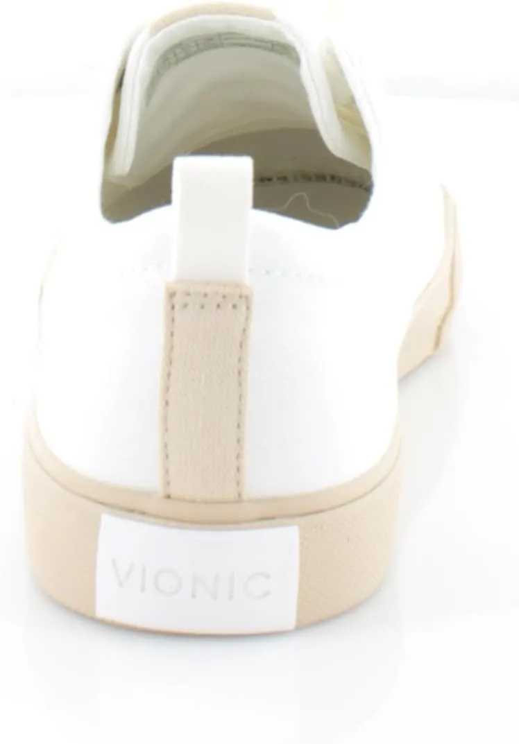 Vionic Women's Carefree Upside Washable Lace Up Sneakers- Canvas Washable Sustainable Sneakers with Orthotic Insole Arch Support, Medium Fit Women's Sneakers, Sizes 5-11