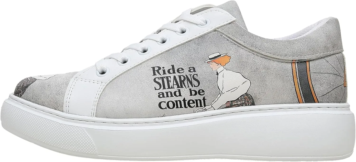 Wedge Platform Sneakers for Women - Handmade Vegan Leather, Unique Chunky Sneakers