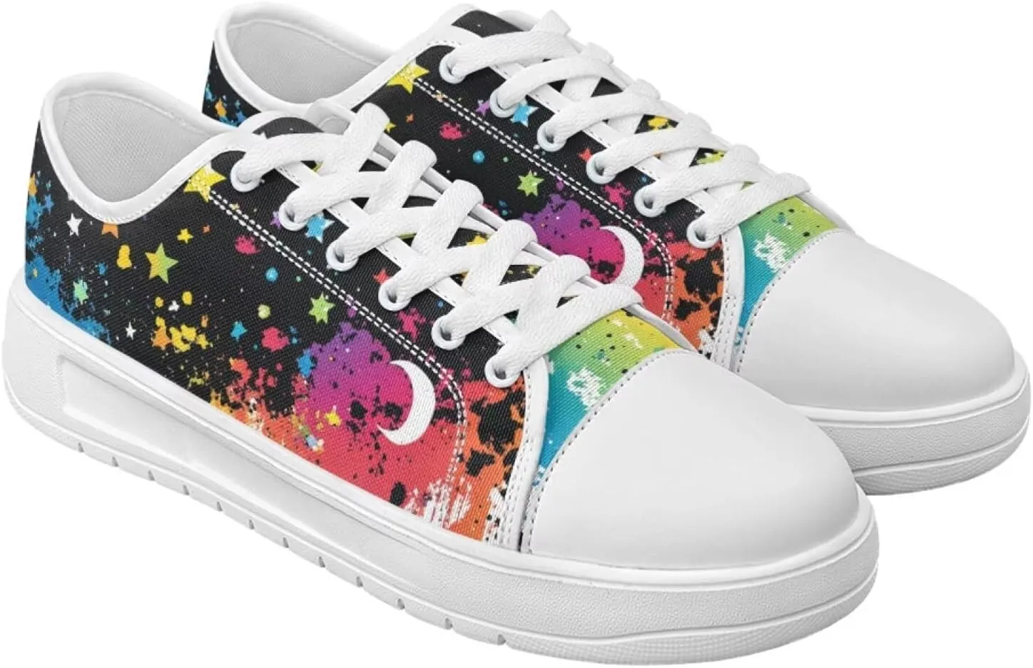 Women's Casual Fashion Canvas Sneakers Hand Free Low-Top Sneakers Lightweight Slip-On Loafers Walking Driving Shoes