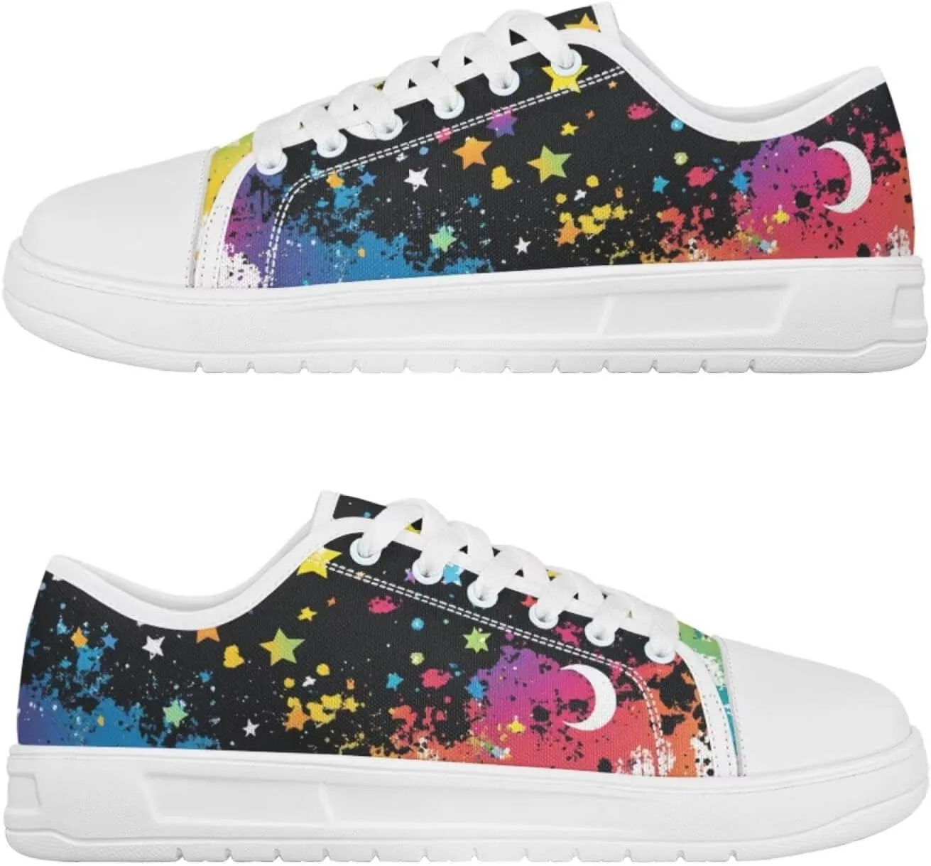 Women's Casual Fashion Canvas Sneakers Hand Free Low-Top Sneakers Lightweight Slip-On Loafers Walking Driving Shoes