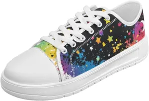 Women's Casual Fashion Canvas Sneakers Hand Free Low-Top Sneakers Lightweight Slip-On Loafers Walking Driving Shoes