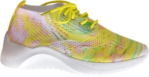 Women's Sneakers Slip Print Plus Size Height Increasing Shoes Daily Summer Wedge Heel Vacation Nonslip Shoes Women