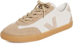 Women's Volley Sneakers, Natural/Sahara/Natural, Tan, 7 Medium US