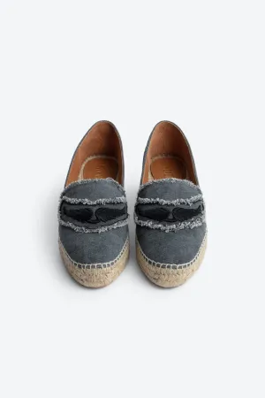 Zadig & Voltaire Canvas Espadrilles - Noir