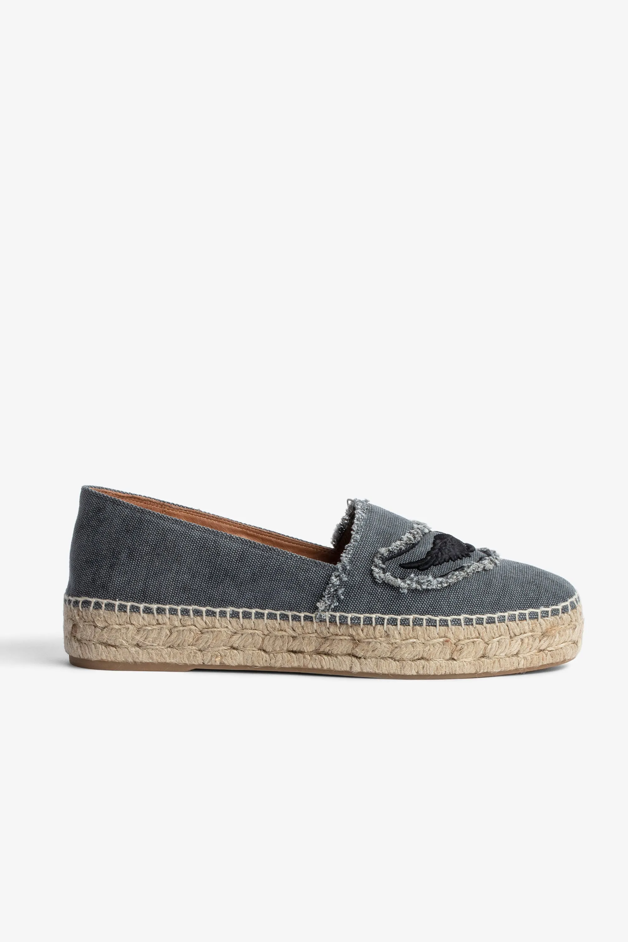 Zadig & Voltaire Canvas Espadrilles - Noir