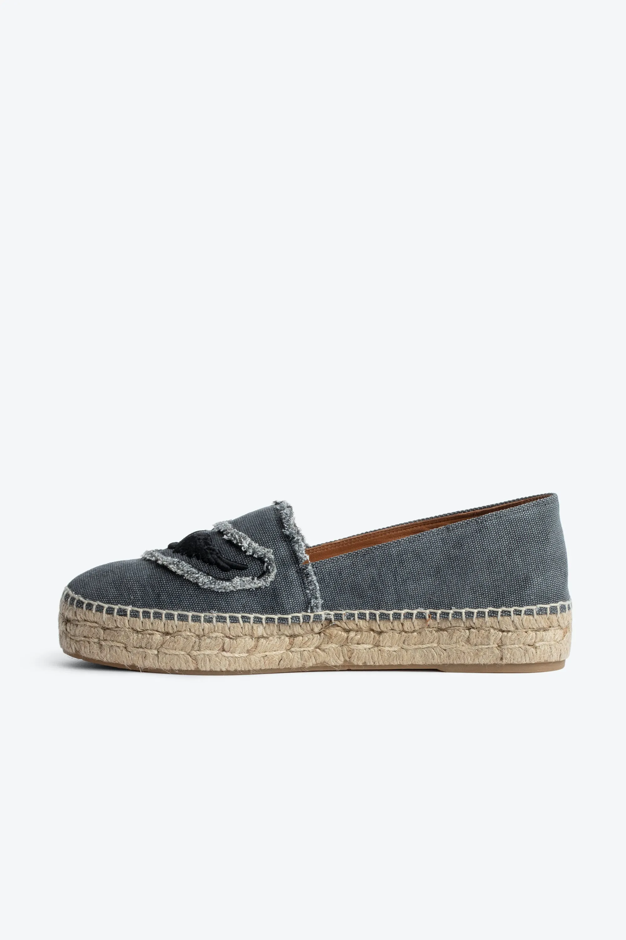 Zadig & Voltaire Canvas Espadrilles - Noir